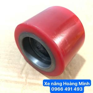 BÁNH XE PU 80X60- BÁNH XE NÂNG TAY GIÁ RẺ