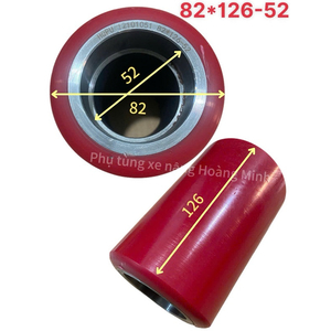 BÁNH XE PU 82X126-52MM, BÁNH XE NHẬP CHẤT LƯỢNG CAO