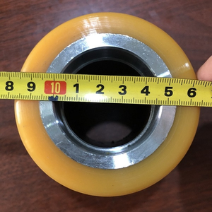 BÁNH XE PU 85X80MM, LỖ BẠC ĐẠN 47MM- BÁNH TẢI XE NÂNG ĐIỆN HELI 3 TẤN