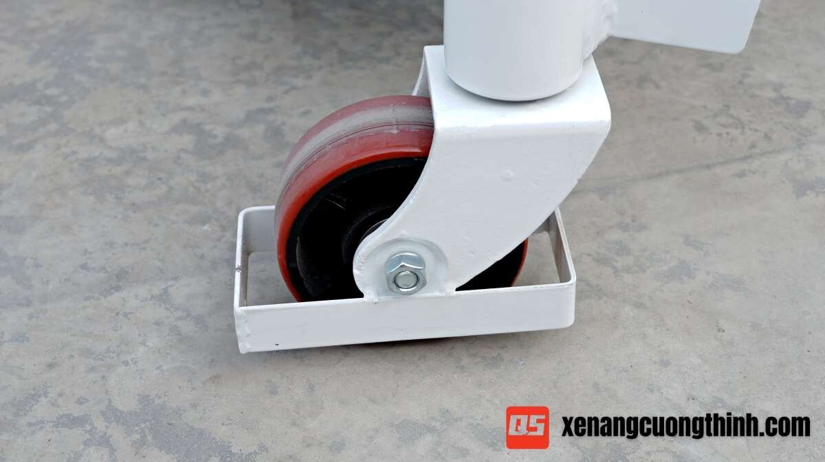 Bánh PU xe nâng mặt bàn 1000kg TF100