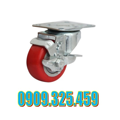 BÁNH XE ĐẨY HÀNG NHỰA TPU 65 x 25MM
