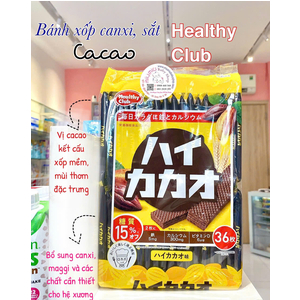 Bánh xốp canxi cacao