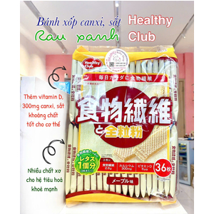 Bánh xốp canxi rau xanh
