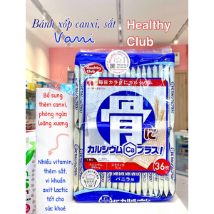 Bánh xốp canxi vani