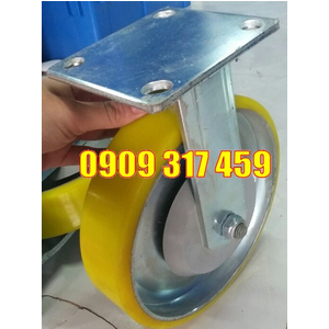 Bánh xe PU Cố định