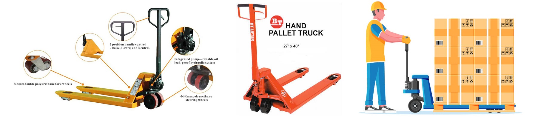 xe nâng tay pallet