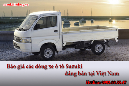 Báo giá các dòng xe ô tô Suzuki đáng bán tại Việt Nam năm 2022