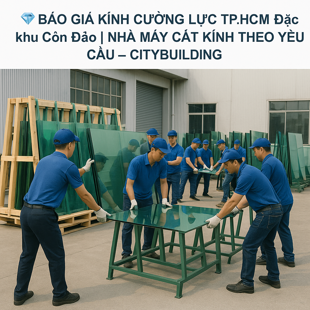 💎 Báo giá kính cường lực Đặc khu Côn Đảo TP.HCM. Citybuilding – Nhà máy cắt kính theo yêu cầu, thi công cửa kính, vách kính, cabin tắm, lan can kính. Giá tốt – bảo hành dài hạn – khảo sát miễn phí.