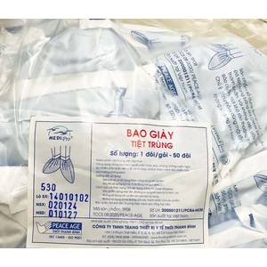 Bao giày vải không dệt tiệt trùng TTB