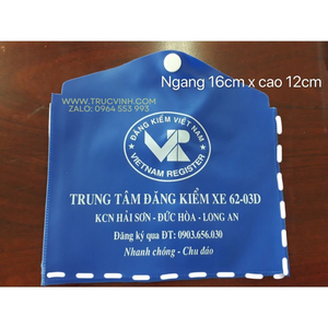 Bao PVC Đựng Đăng Kiểm