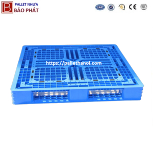 Pallet nhựa cũ KT: 1200x1000x150 mm (Xanh Dương Nặng 14Kg)
