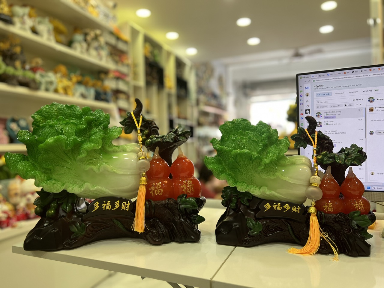 Tượng bắp cải hồ lô