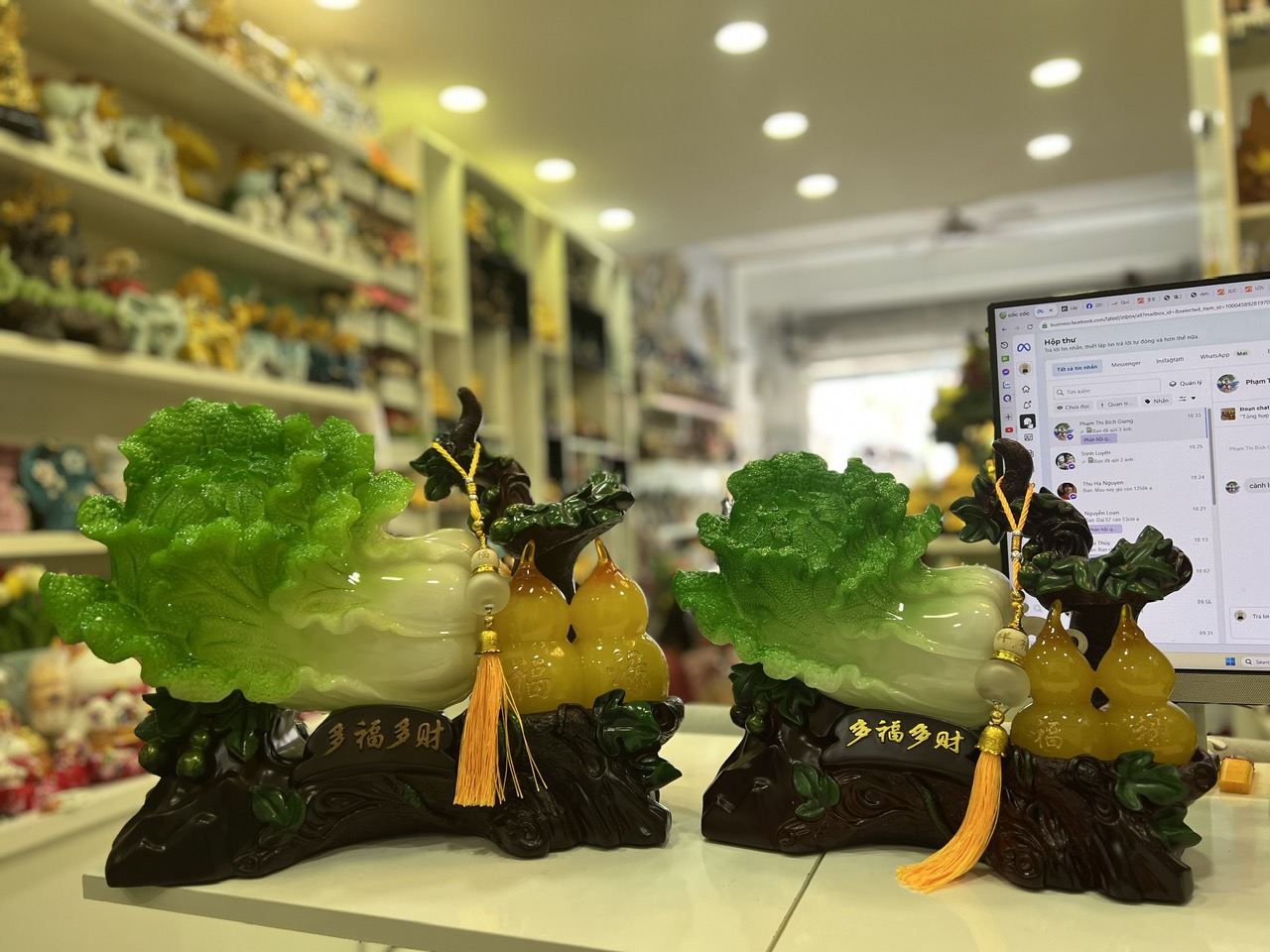 Tượng bắp cải hồ lô