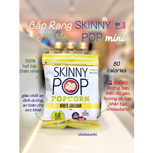 BẮP RANG BƠ SKINNYPOP VỊ PHÔ MAI 14gr 🇺🇸