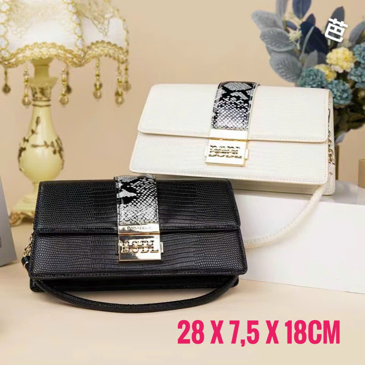 TÚI CẦM TAY / ĐEO VAI NỮ BASABELA BL6686 CHÍNH HÃNG