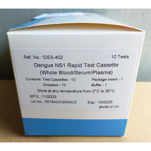 Kit thử nhanh phát hiện kháng nguyên Dengue NS1 Rapid Test Cassette BASECHEK