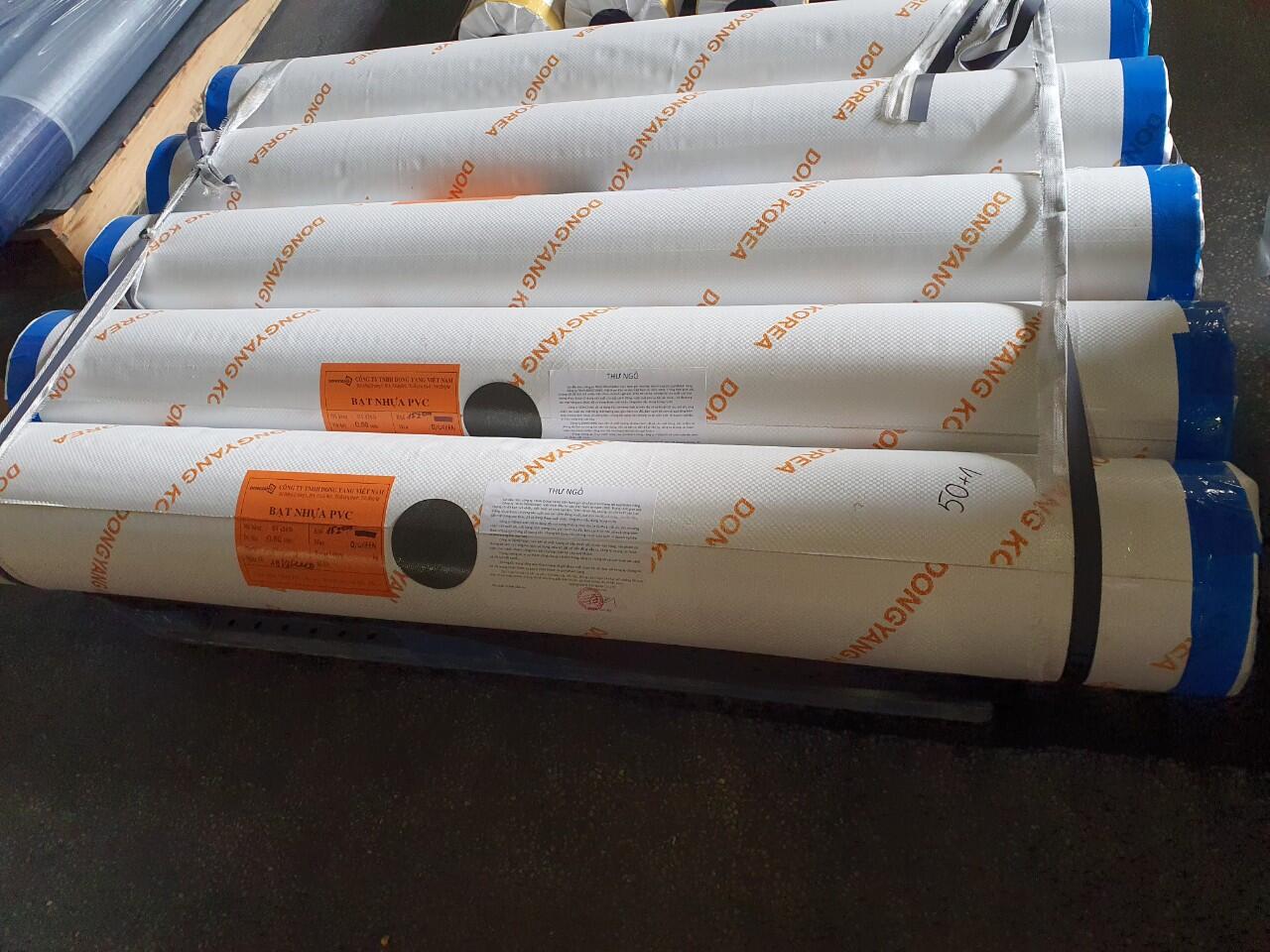 Bạt PVC Hàn Quốc may ống gió