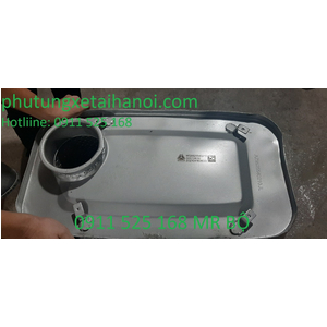 Hình ảnh tổng thể bầu giảm thanh howo máy 371, 375, 380, 420