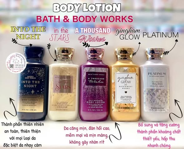 BBW lotion dưỡng ẩm