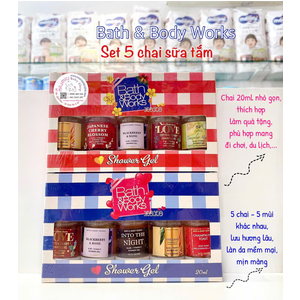 BBW sữa tắm set 5 chai