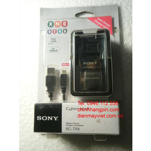 Sạc (adapter) máy ảnh Sony BC-TRX cho pin NP-BX1, BN1, BK1, FG1, FD1, FT1 chính hãng original