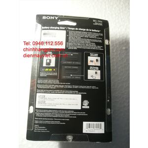 Sạc (adapter) máy ảnh Sony BC-TRX cho pin NP-BX1, BN1, BK1, FG1, FD1, FT1 chính hãng original