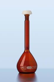 Bình Định Mức Thủy Tinh Nâu