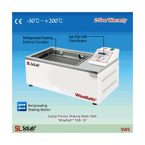 Bể lắc ổn nhiệt 30 Lít Scilab WiseBath SSB-30