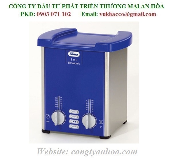 BỂ RỬA SIÊU ÂM ELMA- ĐỨC 1.75 lít, Model: S15