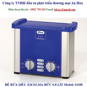 Bể rửa siêu âm Elma S10H