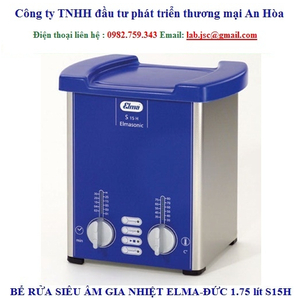 Bể rửa siêu âm Elma S15H