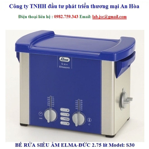 Bể rửa siêu âm Elma S30