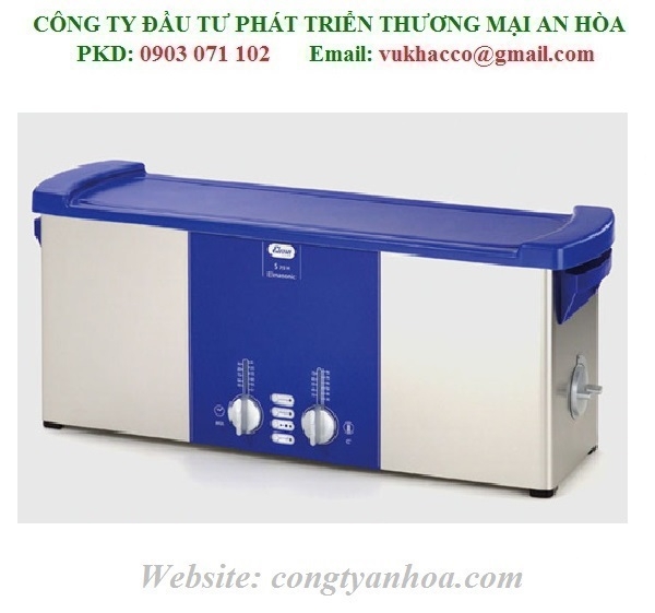 BỂ RỬA SIÊU ÂM GIA NHIỆT ELMA- ĐỨC 6.9 lít, Model: S70H
