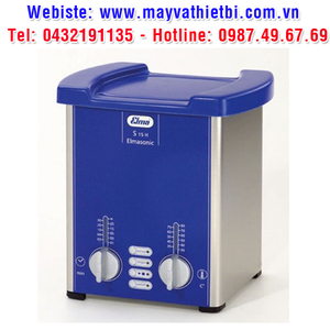 BỂ RỬA SIÊU ÂM GIA NHIỆT ELMA- ĐỨC 1.75 lít, Model: S15H