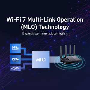 Bộ định tuyến GL.iNet Flint 3 (GL-BE9300) Wi-Fi 7 router VPN Client&Server, OpenWrt, Adguard Home 5X 2.5Gbps Ethernet Ports