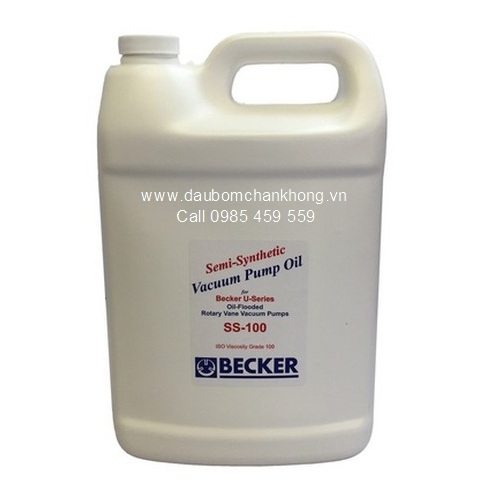 BECKER VACUUM PUMP OIL SS-100