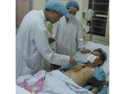 Bệnh viện tỉnh Hải Dương cứu sống bệnh nhân bị vỡ thành tim