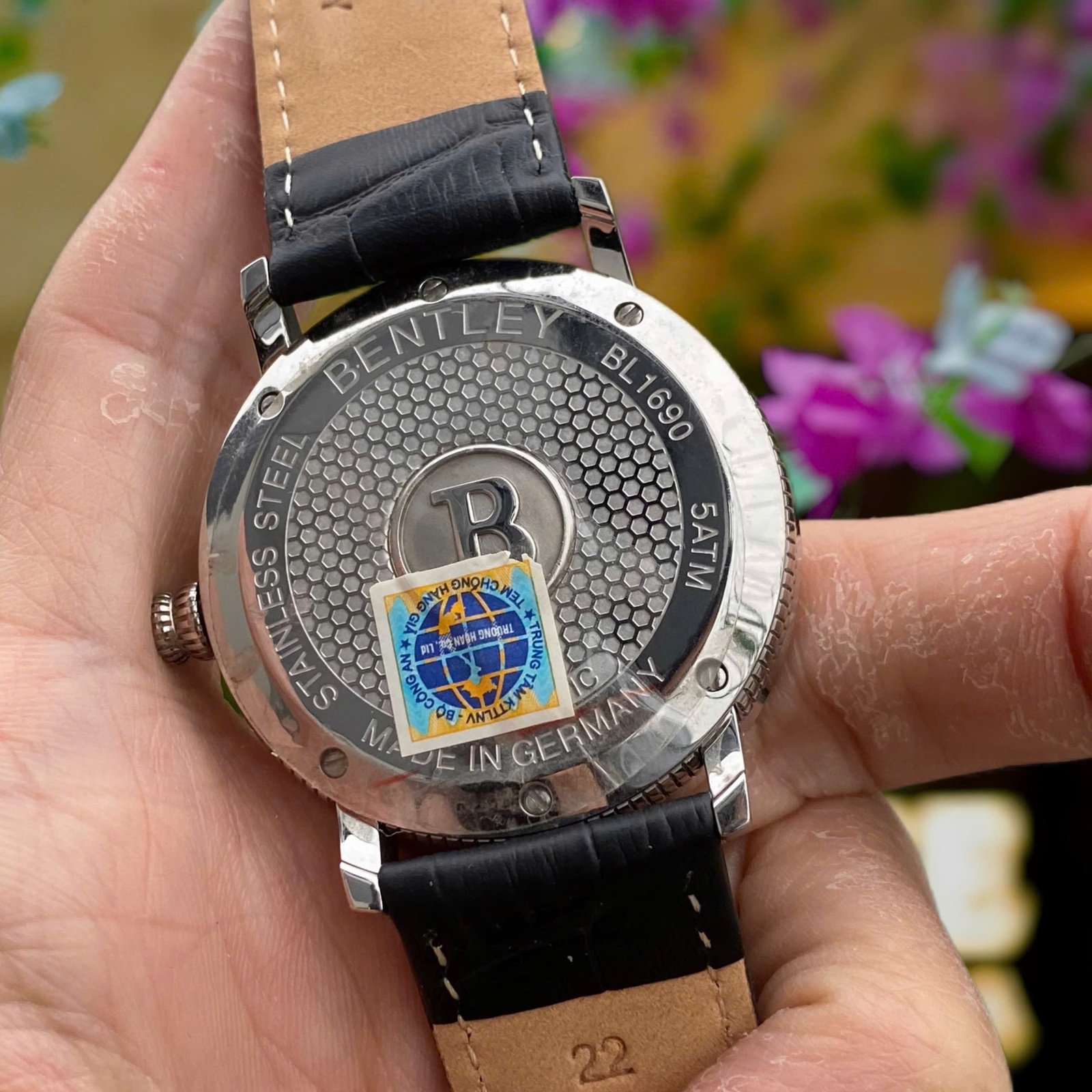 Đồng hồ nam Bentley BL1690-15110 Automatic - Sự lựa chọn đẳng cấp cho quý ông hiện đại