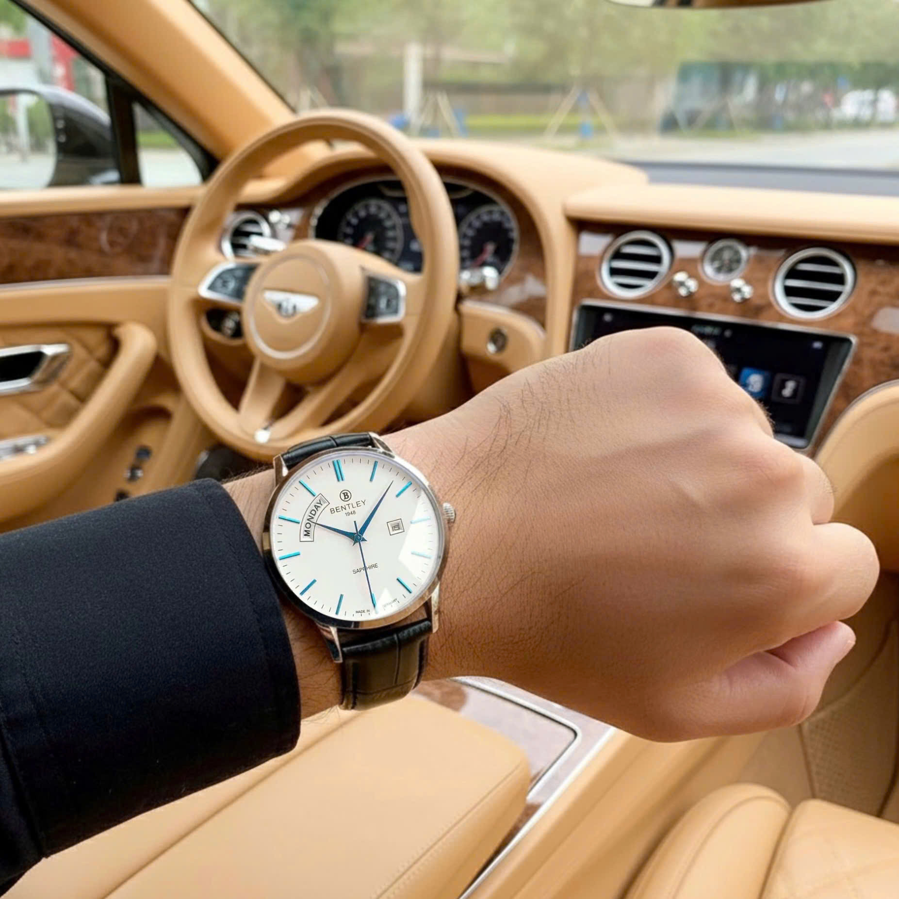 ĐỒNG HỒ NAM BENTLEY BL1864-10MWNN