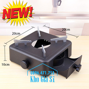 Bếp cồn nầu lẩu màu xám - Bếp cồn gang cao cấp nhà hàng, quán ăn