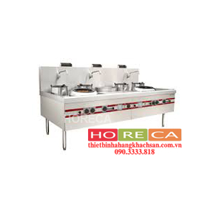 BẾP Á 3 LÒ XÀO 2 LÒ HÂM (GAS) ZCY3-52/156Y2G