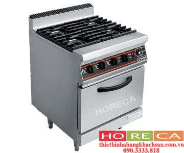 BẾP ÂU 4 HỌNG CÓ LÒ NƯỚNG (GAS) N5-B-RBJ-4