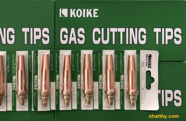 Bép cắt oxy gas/gió đá Koike
