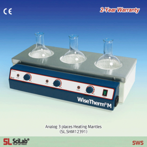 Bếp đun bình cầu 3 vị trí 500ml