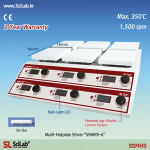 THIẾT BỊ KHUẤY TỪ GIA NHIỆT 6 VỊ TRÍ SL.SMH03506