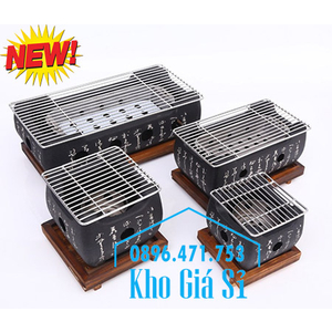 Bếp nướng kiểu nhật bản size lớn, Lò nướng hình chữ nhật size lớn nhất