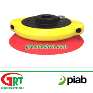 Núm hút Piab F110 Silicon Rem 3/8 NPSF, có lưới lọc | Núm hút bề mặt phẳng | Piab Vietnam