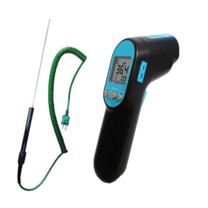 Nhiệt kế hồng ngoại kết hợp đầu dò loại K BG55, nhiệt kế điện tử, máy đo nhiệt độ hồng ngoại