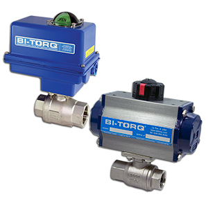 Bi-Torq IS-3PT1063SRPN, van kèm bộ truyền động actuator