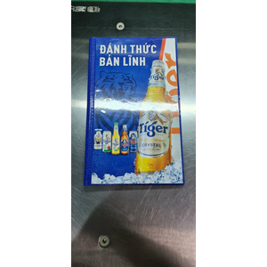 Bìa Menu PVC Tiger In Logo Theo Yêu Cầu
